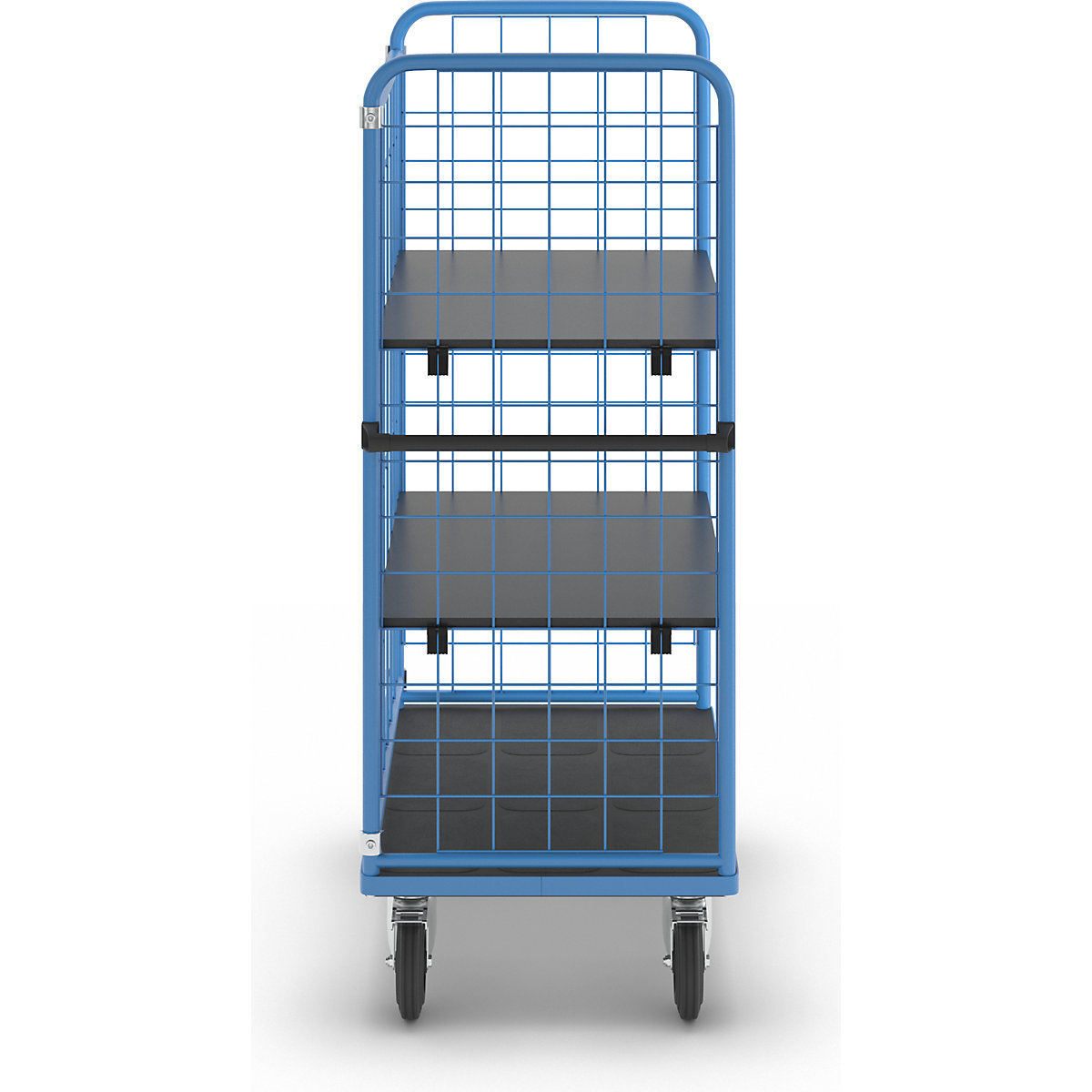Chariot à tablettes à trois côtés grillagés – eurokraft pro (Illustration du produit 35)-34