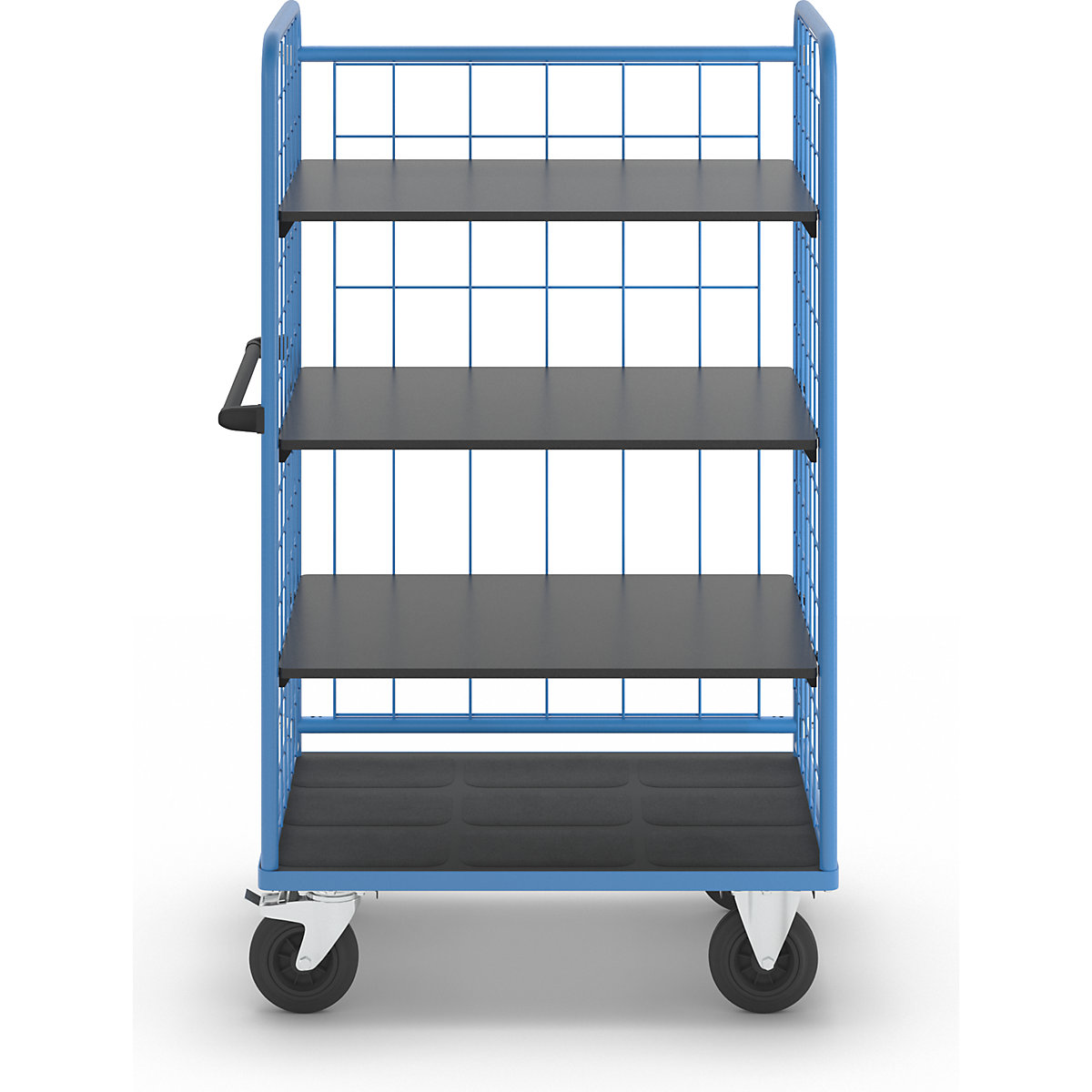 Chariot à tablettes à trois côtés grillagés – eurokraft pro (Illustration du produit 54)-53