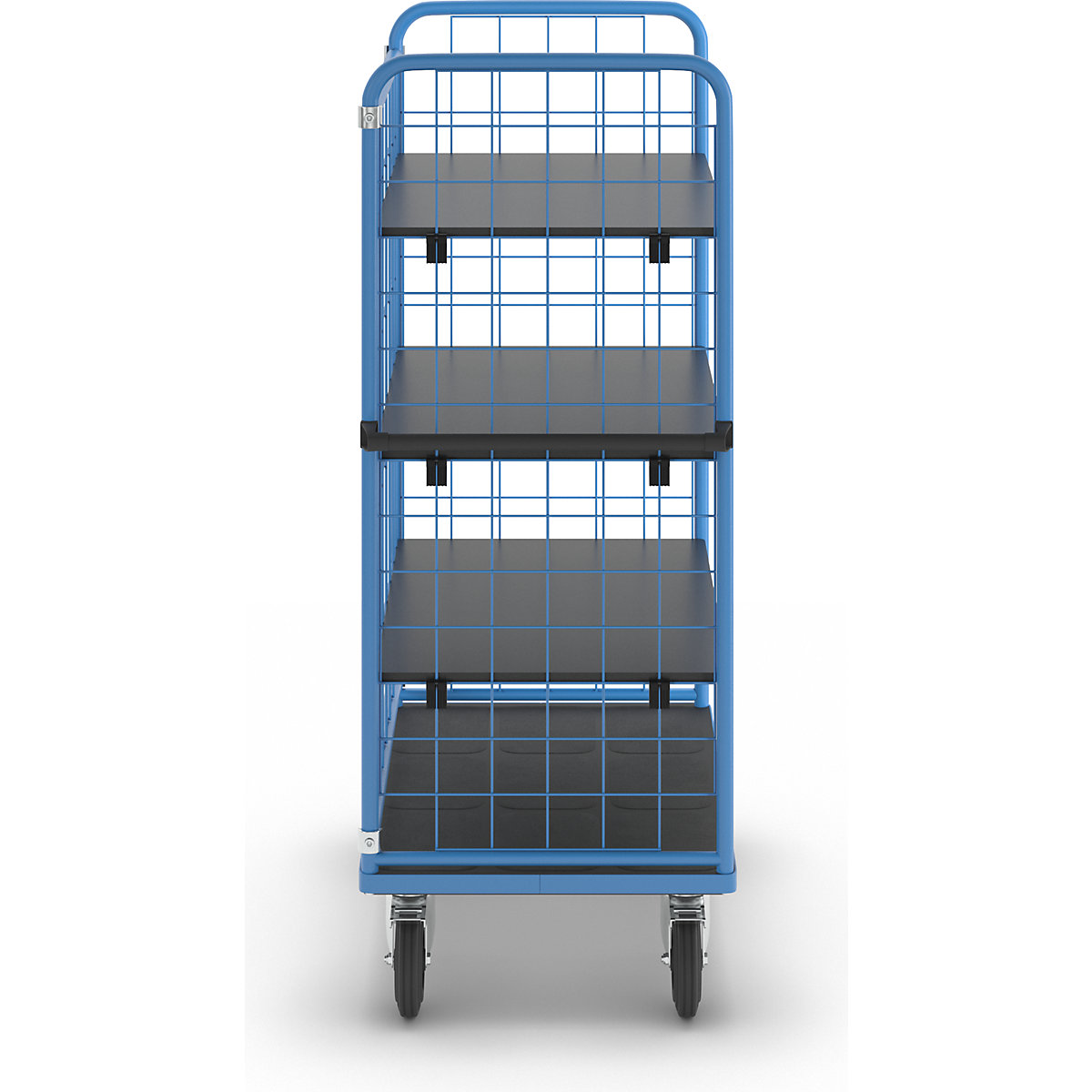Chariot à tablettes à trois côtés grillagés – eurokraft pro (Illustration du produit 55)-54