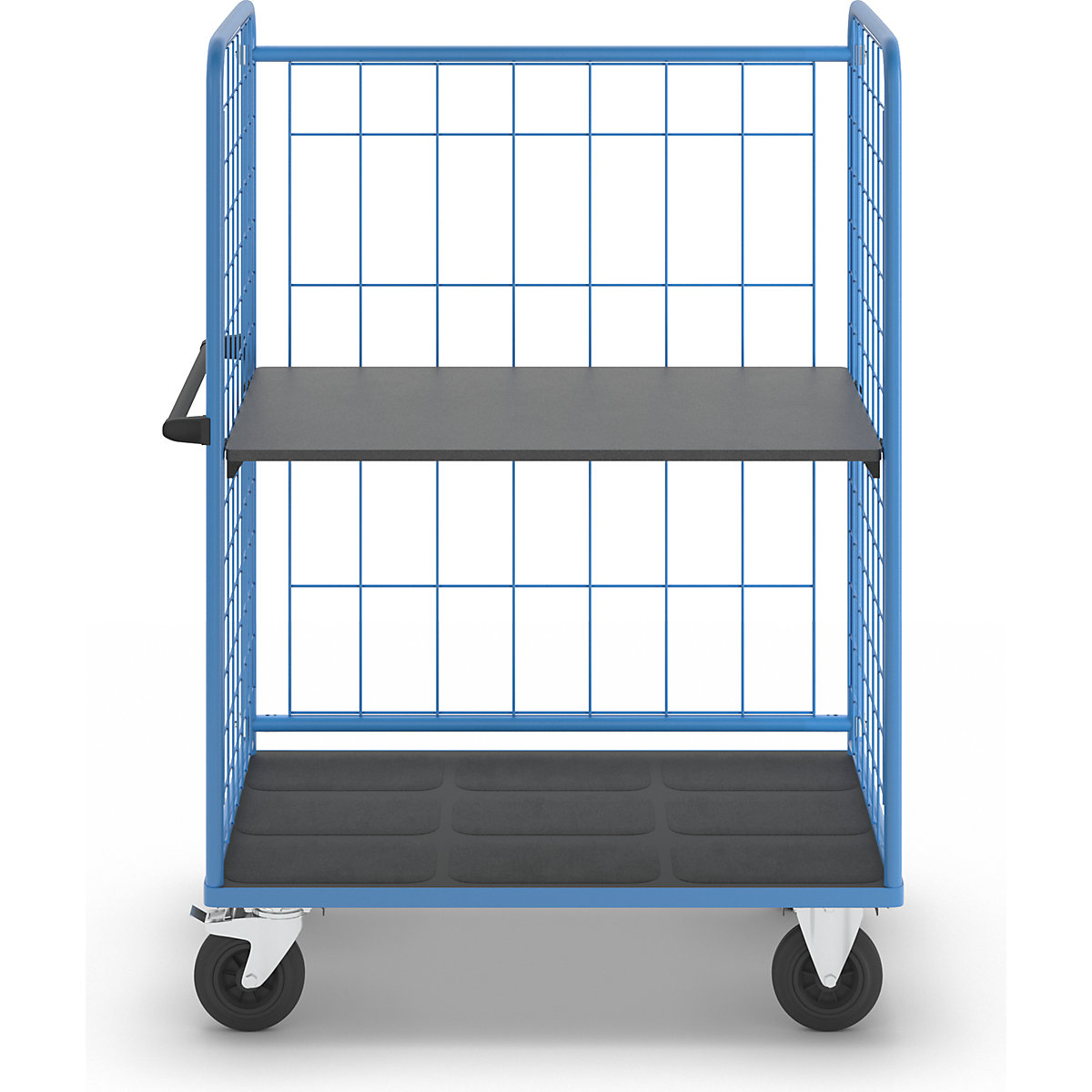Chariot à tablettes à trois côtés grillagés – eurokraft pro (Illustration du produit 30)-29