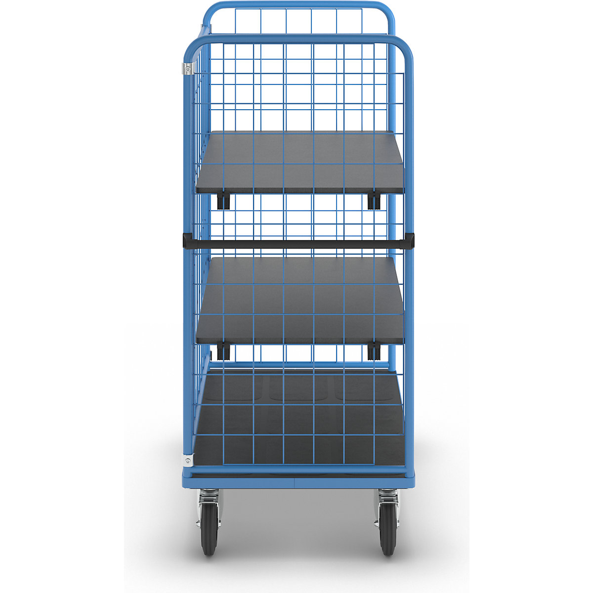 Chariot à tablettes à trois côtés grillagés – eurokraft pro (Illustration du produit 39)-38