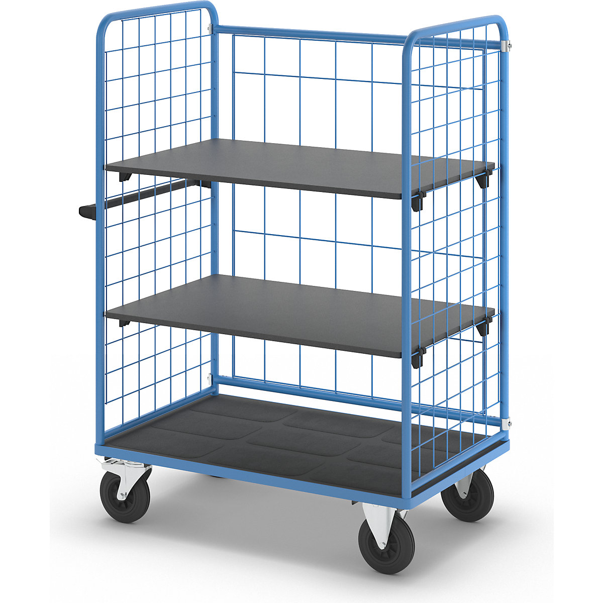 Chariot à tablettes à trois côtés grillagés – eurokraft pro (Illustration du produit 41)-40