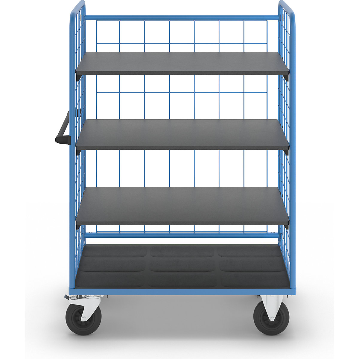 Chariot à tablettes à trois côtés grillagés – eurokraft pro (Illustration du produit 18)-17