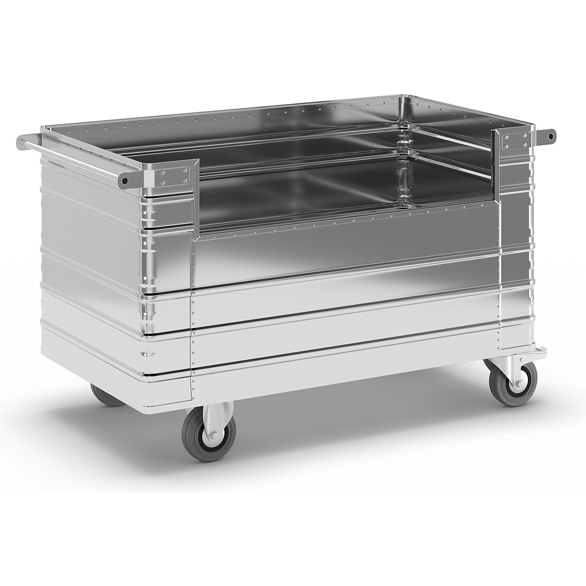 Chariot-caisse en aluminium - Gmöhling