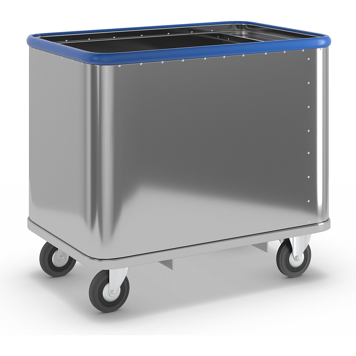 Chariot en aluminium avec fond à ressort - Gmöhling