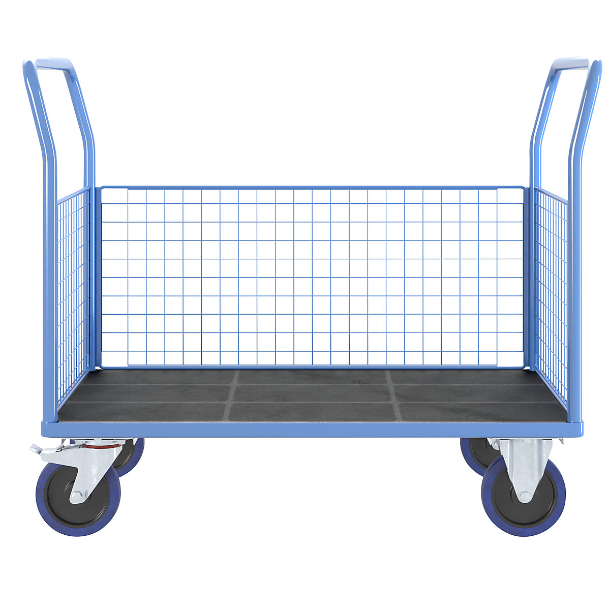 Chariot plate-forme à panneaux grillagés – eurokraft pro (Illustration du produit 2)