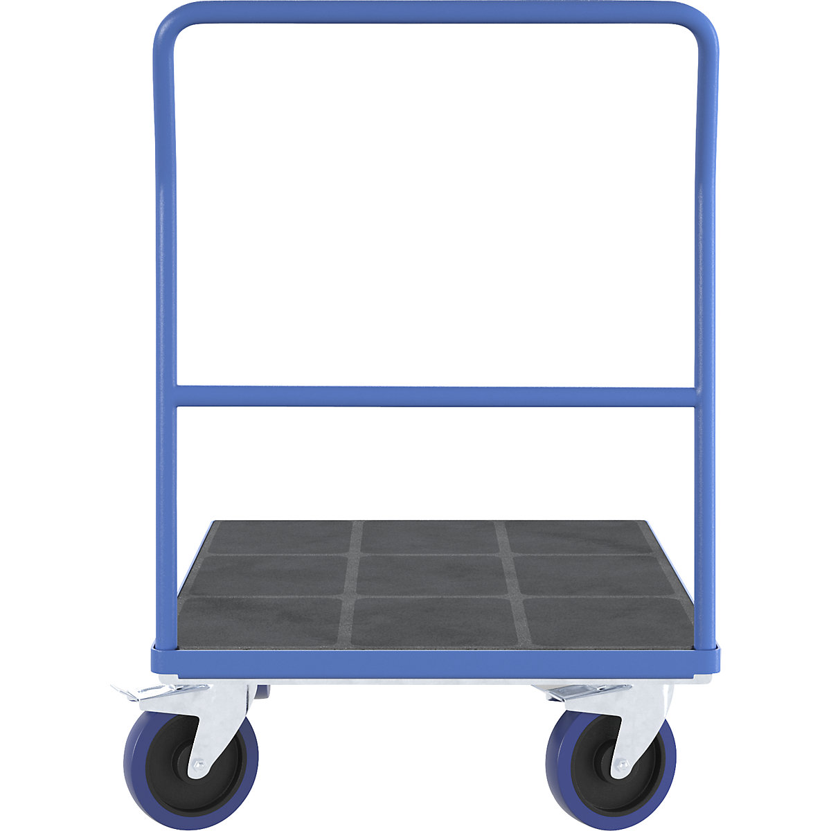 Chariot plate-forme avec barre de poussée – eurokraft pro (Illustration du produit 4)