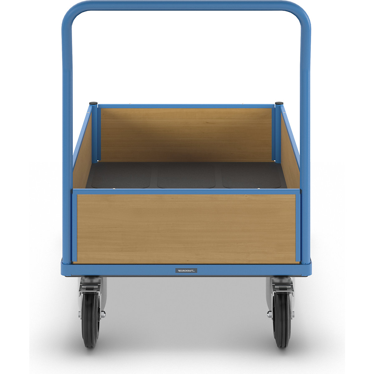 Chariot plate-forme avec panneaux en bois – eurokraft pro (Illustration du produit 28)-27