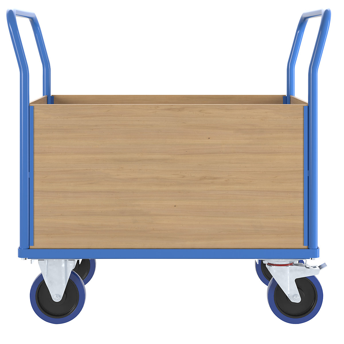 Chariot plate-forme avec panneaux en bois – eurokraft pro (Illustration du produit 29)-28