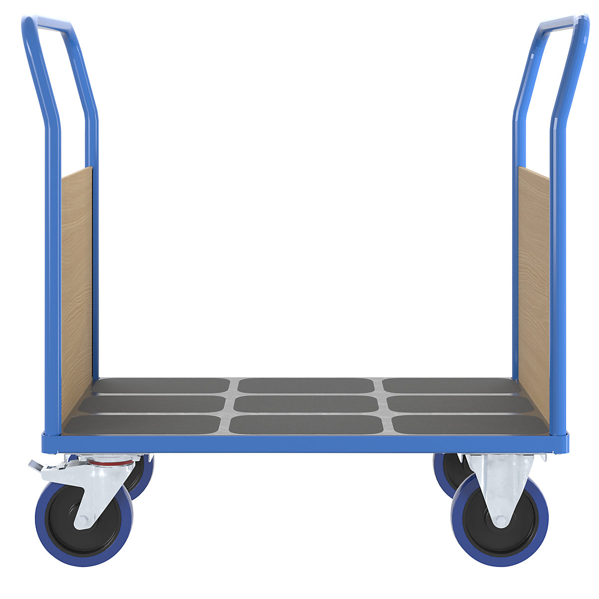 Chariot plate-forme avec panneaux sur petits côtés – eurokraft pro (Illustration du produit 26)-25