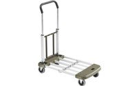 Chariot plate-forme pliant en aluminium