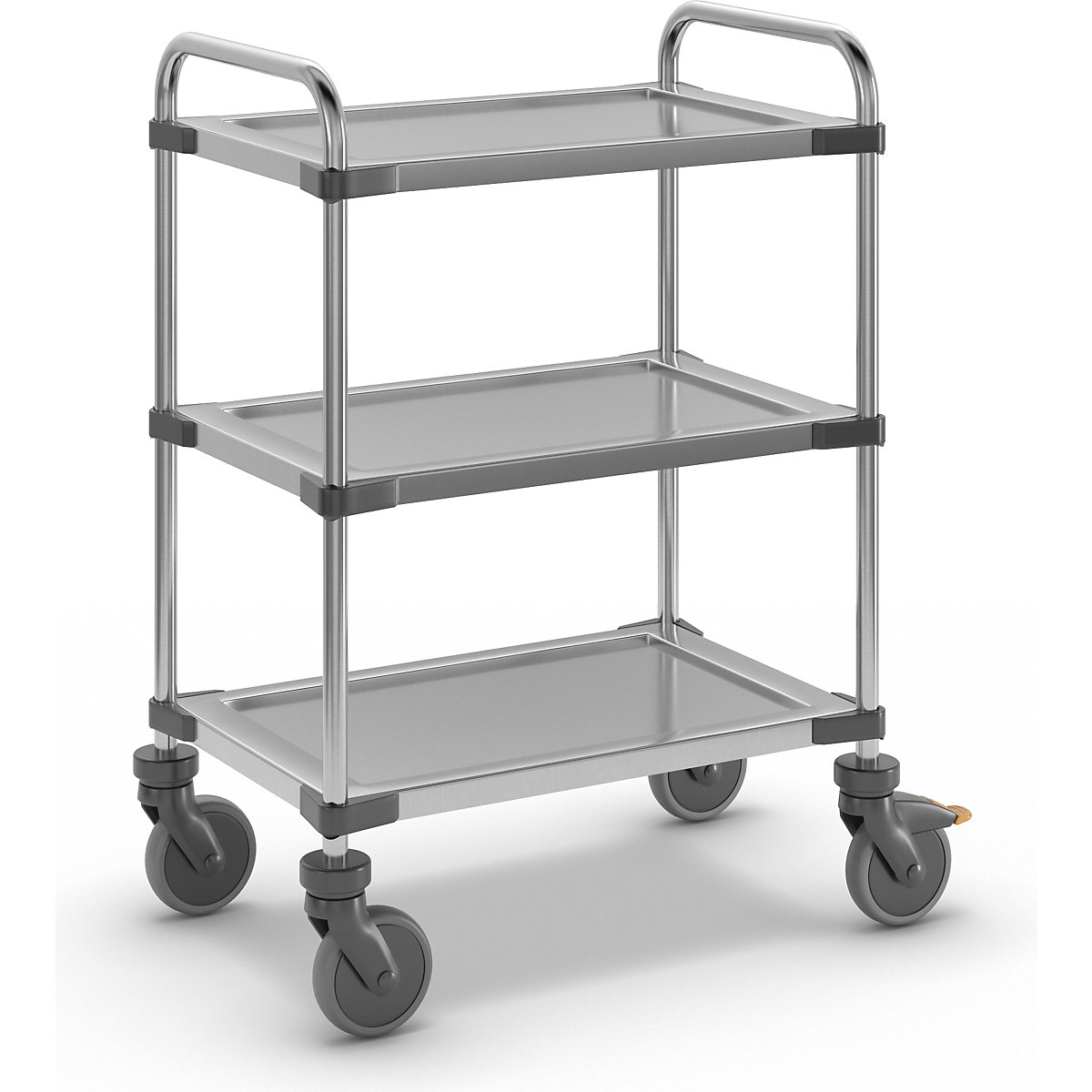 Chariot à plateaux en inox VARITHEK SERVO+