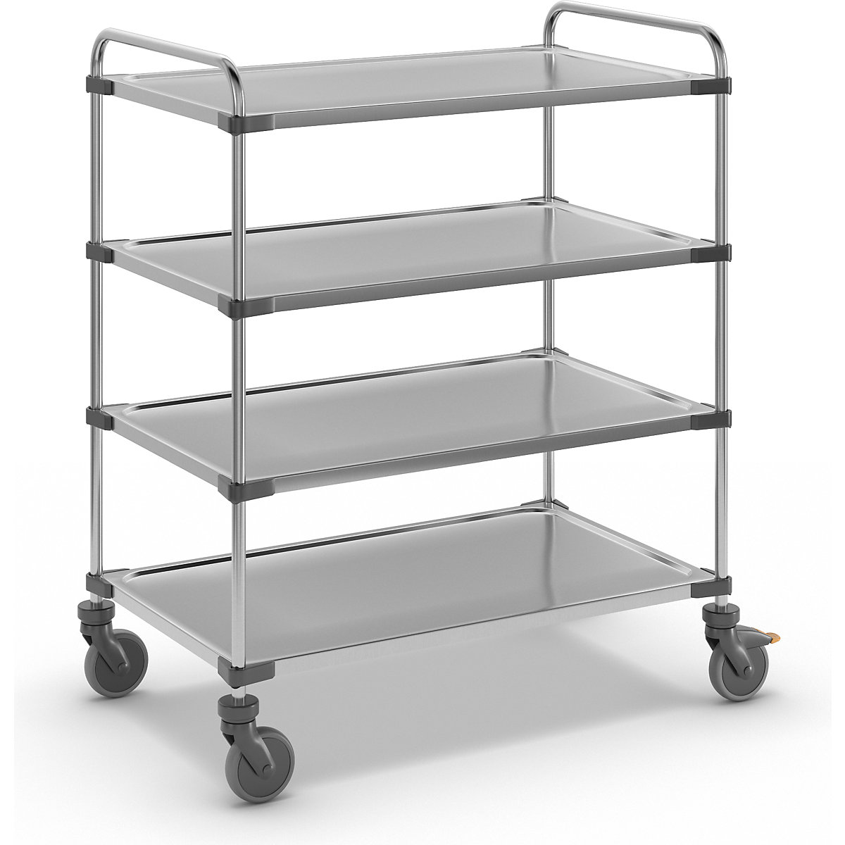 Chariot à plateaux en inox VARITHEK SERVO+