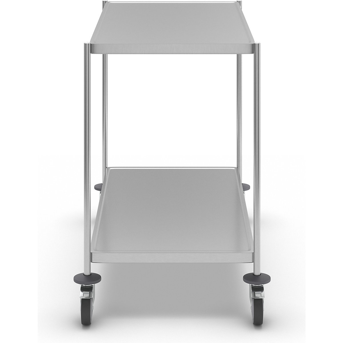 Chariot à tablettes en inox, soudé – Kongamek (Illustration du produit 5)-4