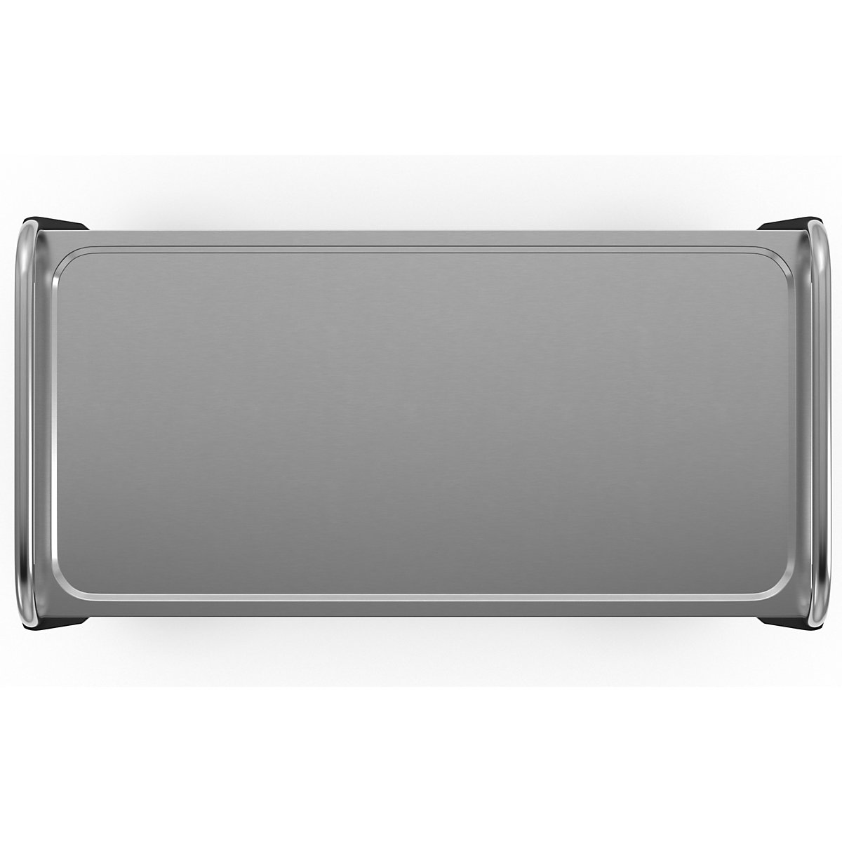 Chariot de service en inox, monté (Illustration du produit 4)-3