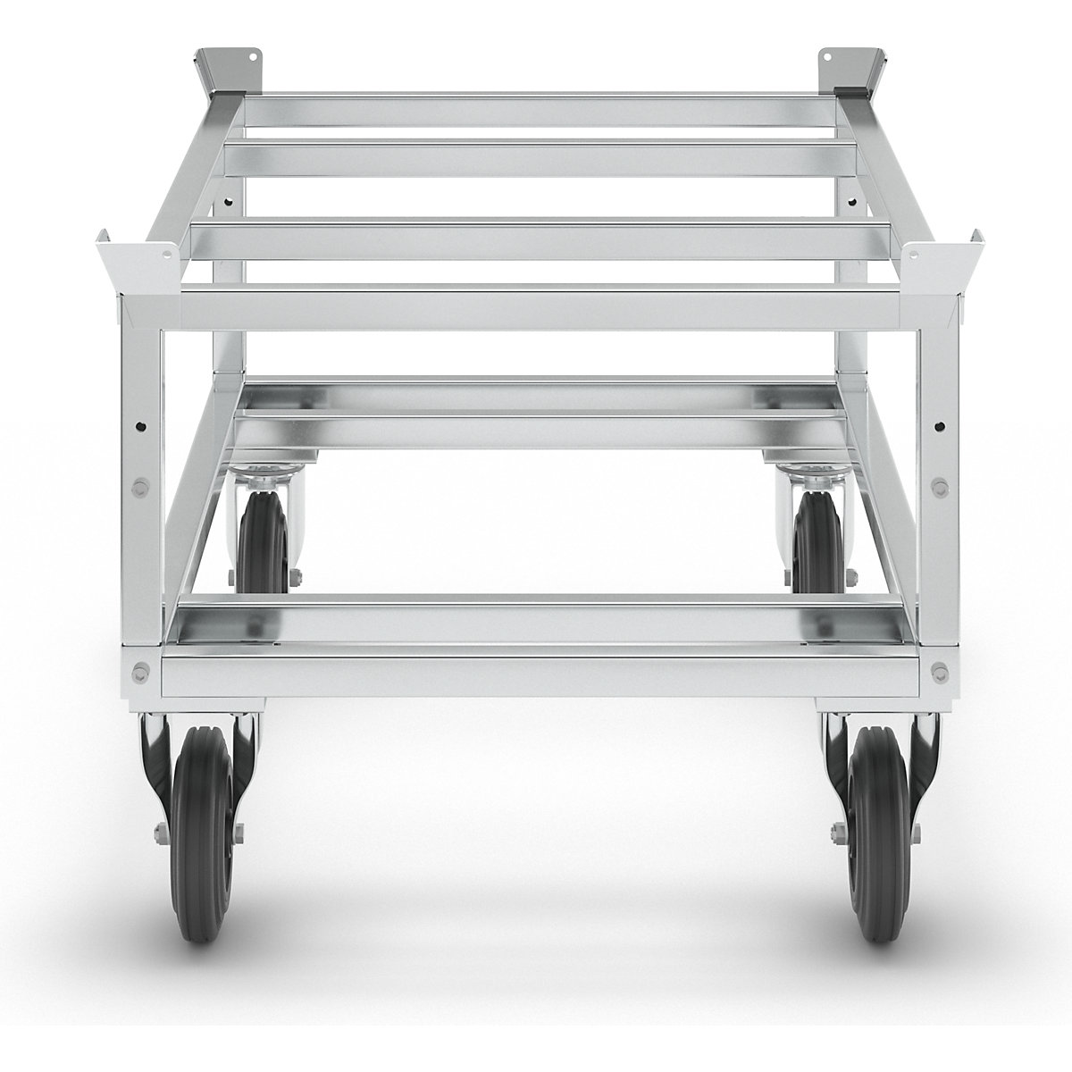 Châssis roulant galvanisé pour palettes – Kongamek (Illustration du produit 2)-1