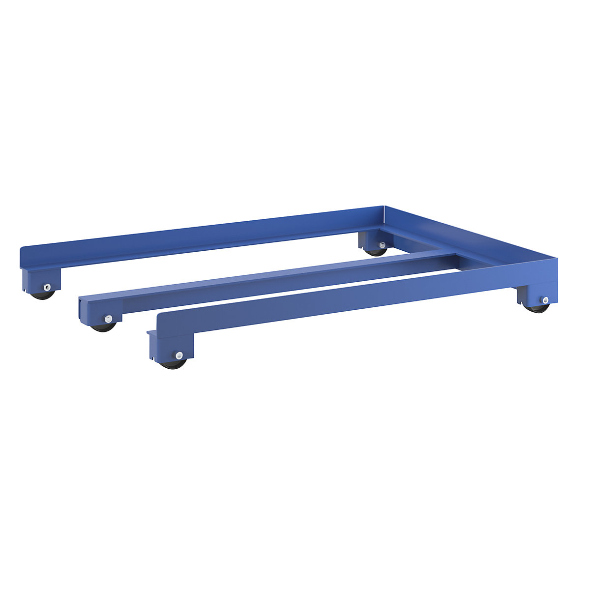Châssis roulant pour palettes en forme de E KM223 – Kongamek