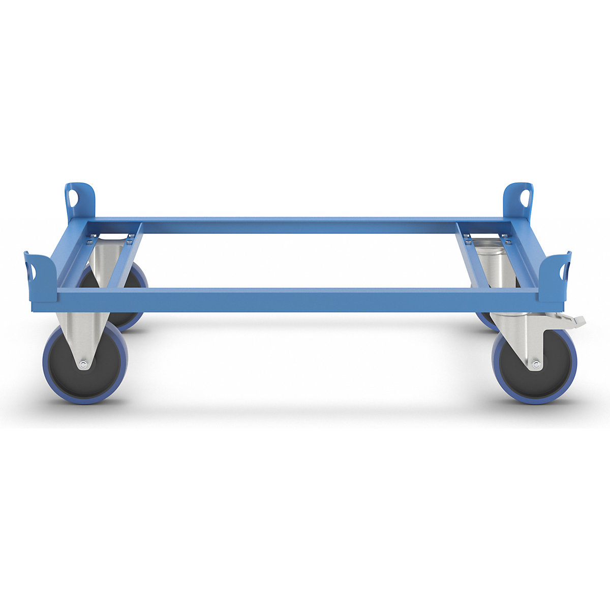 Plateau roulant en acier – eurokraft pro (Illustration du produit 2)-1