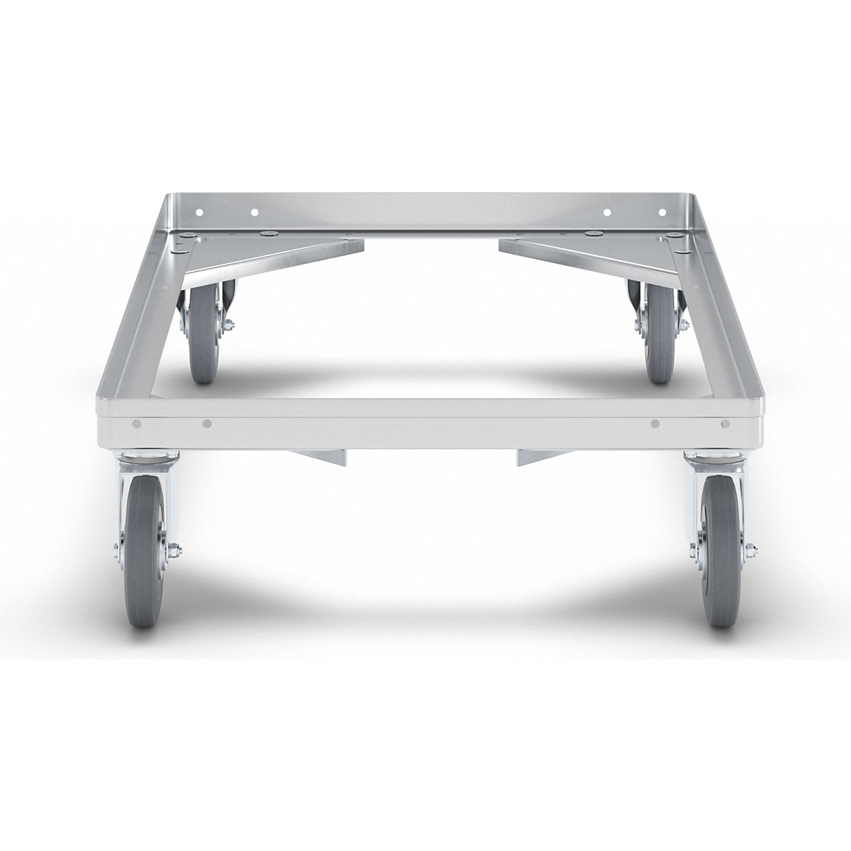 Plateau roulant en aluminium, hauteur de chargement 150 mm – Gmöhling (Illustration du produit 7)-6