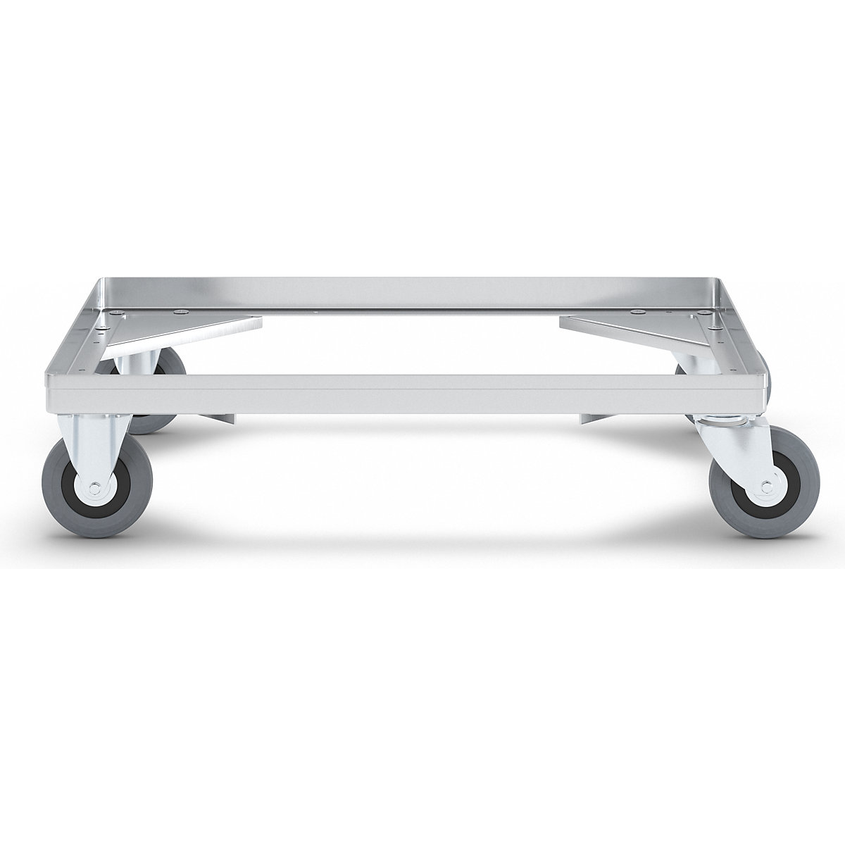 Plateau roulant en aluminium, hauteur de chargement 150 mm – Gmöhling (Illustration du produit 6)-5
