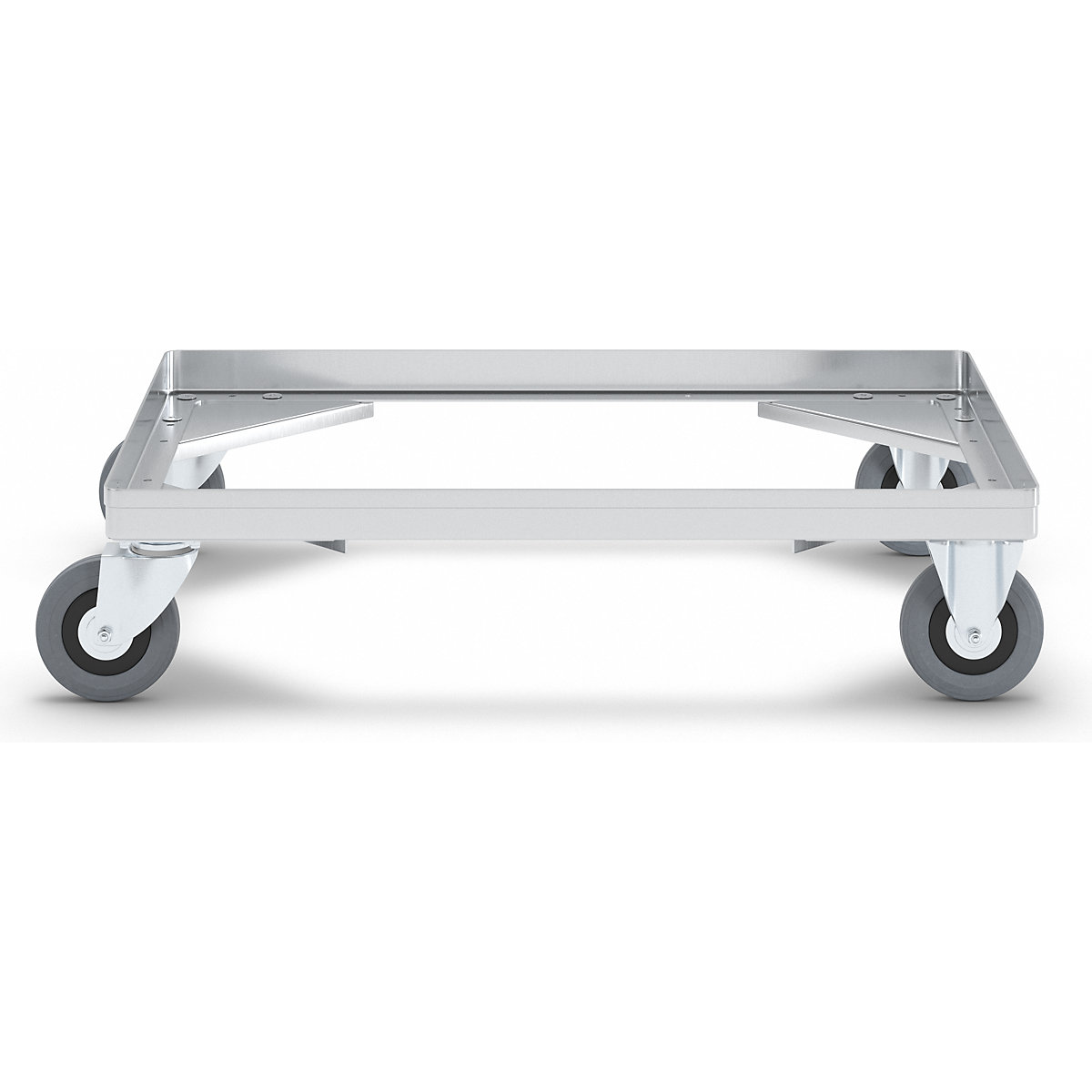 Plateau roulant en aluminium, hauteur de chargement 150 mm – Gmöhling (Illustration du produit 7)-6