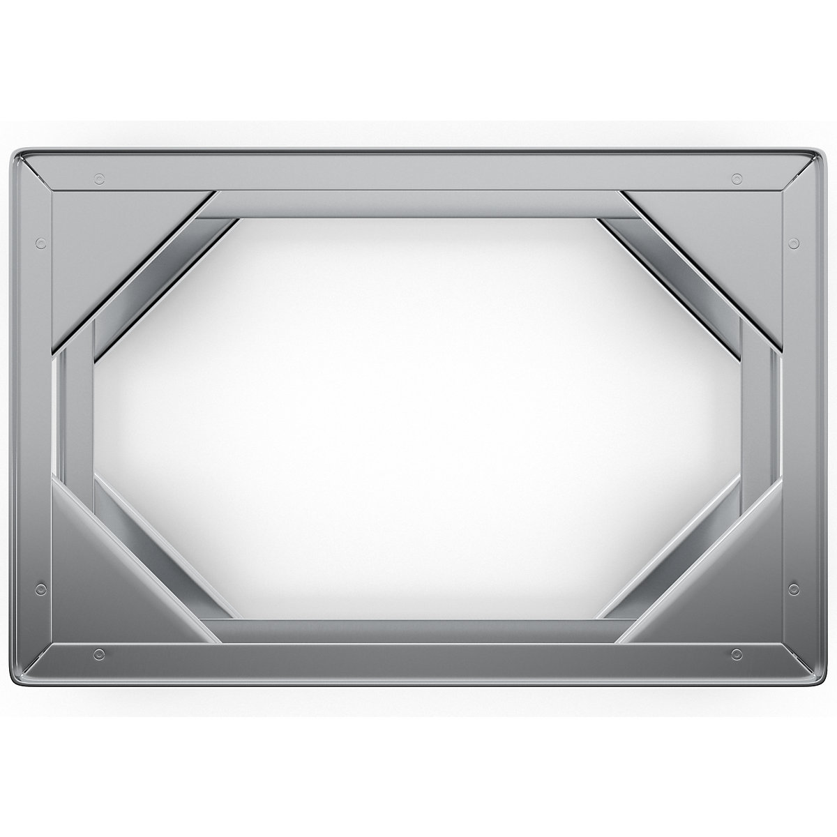 Plateau roulant en aluminium, hauteur de chargement 440 mm – Gmöhling (Illustration du produit 5)-4