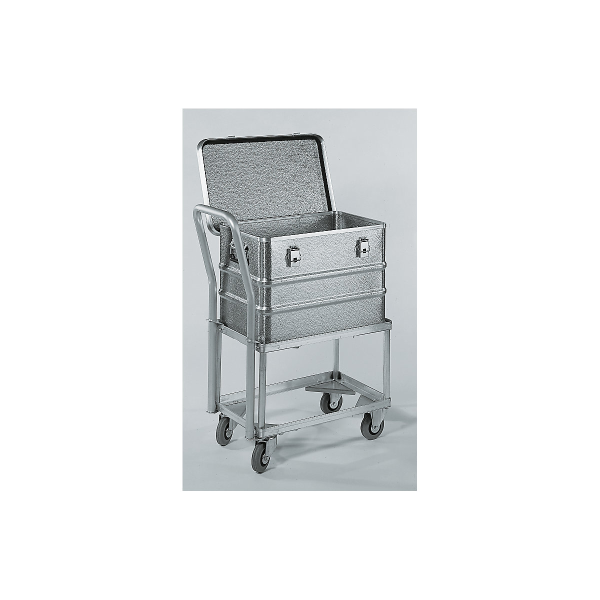 Plateau roulant en aluminium, hauteur de chargement 440 mm – Gmöhling (Illustration du produit 9)-8