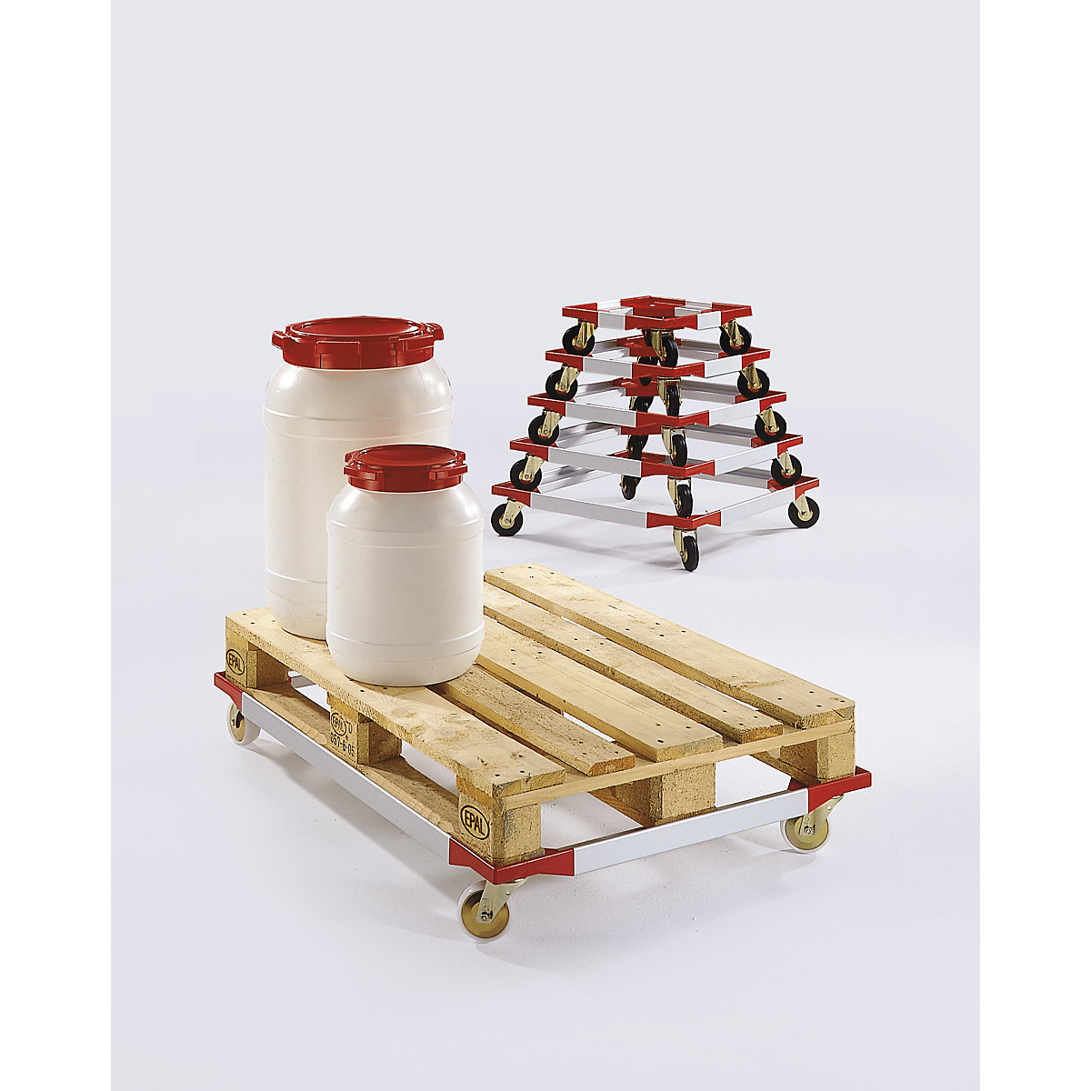 Plateau roulant en aluminium (Illustration du produit 8)-7