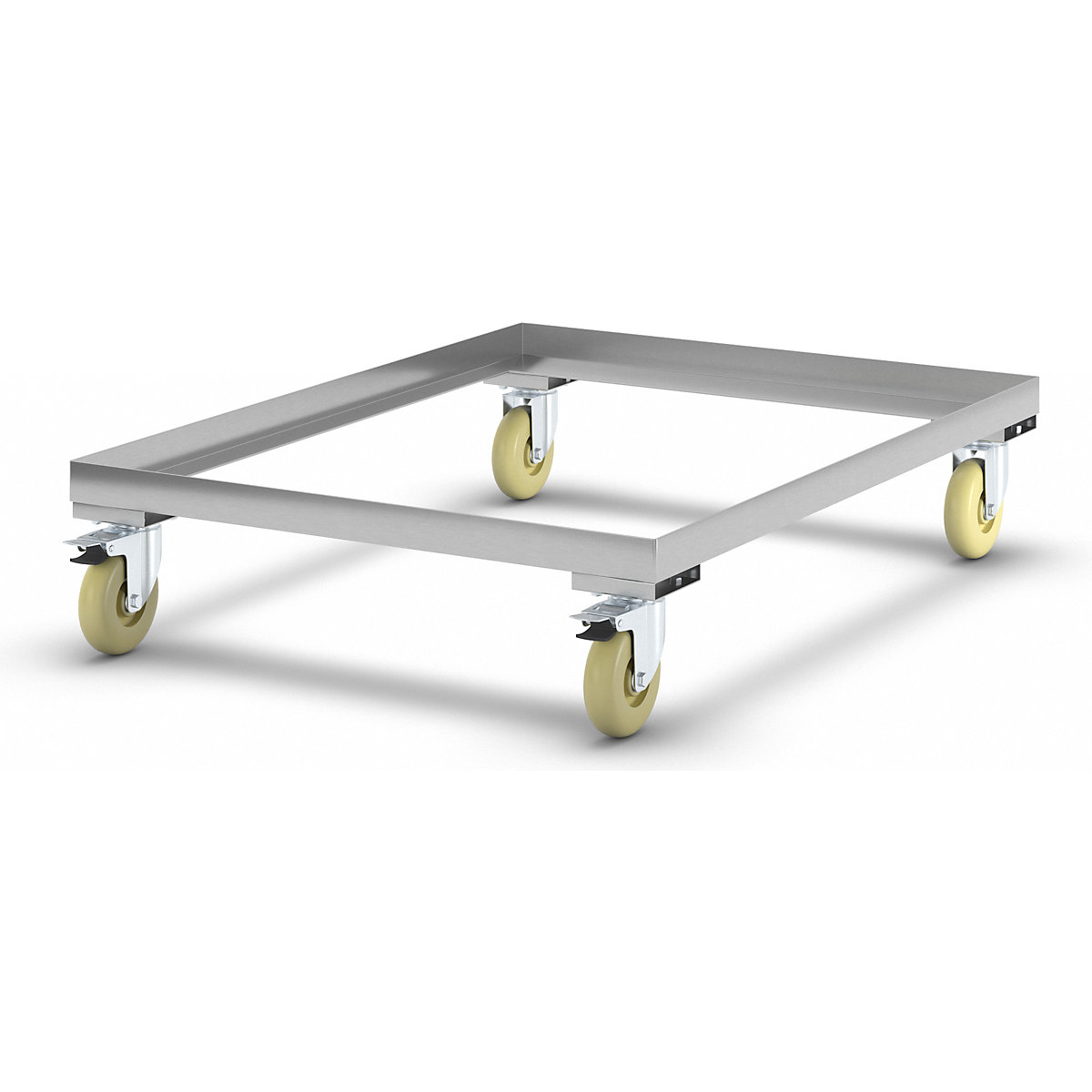 Plateau roulant en inox
