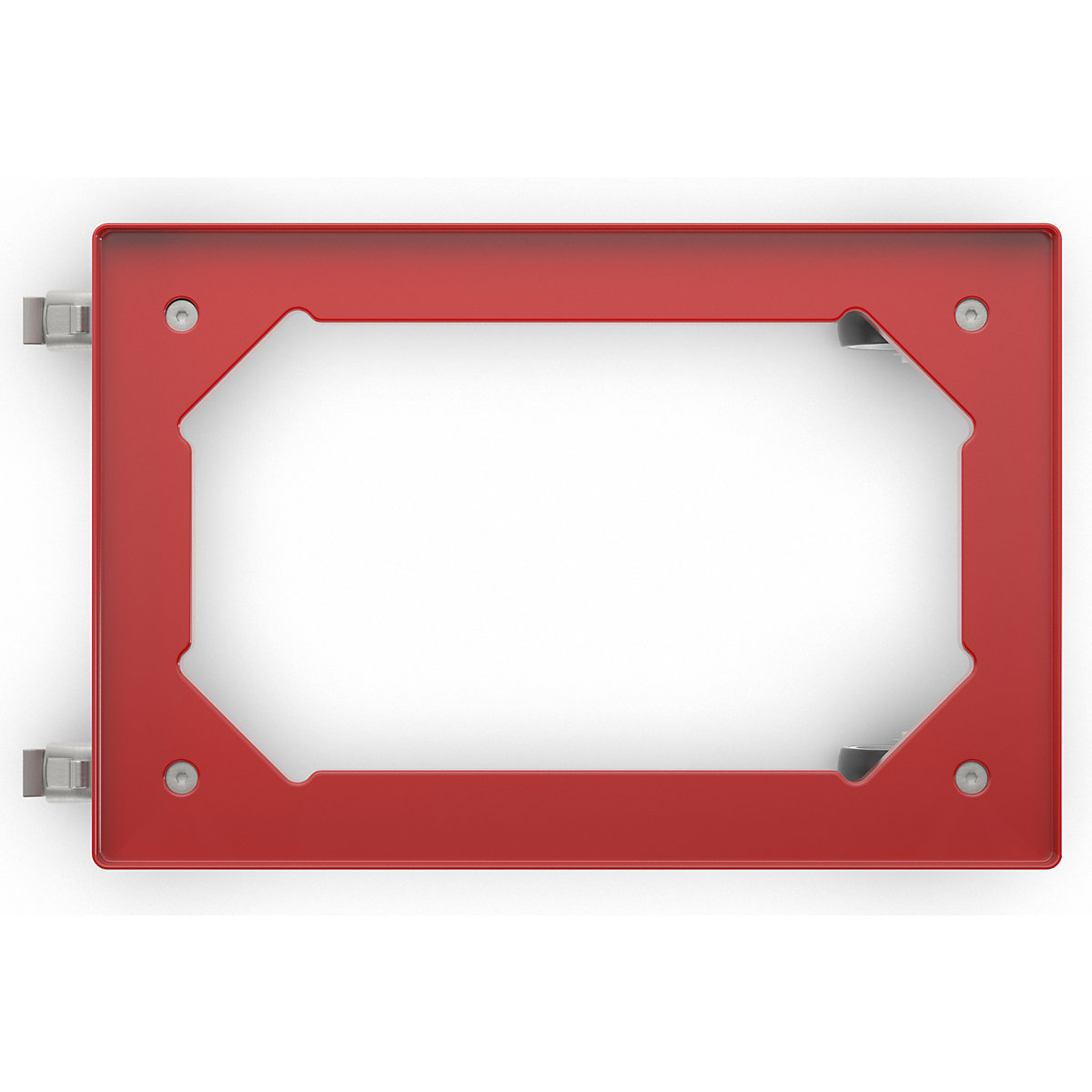 Plateau roulant professionnel, 600 x 400 mm – eurokraft basic (Illustration du produit 3)-2