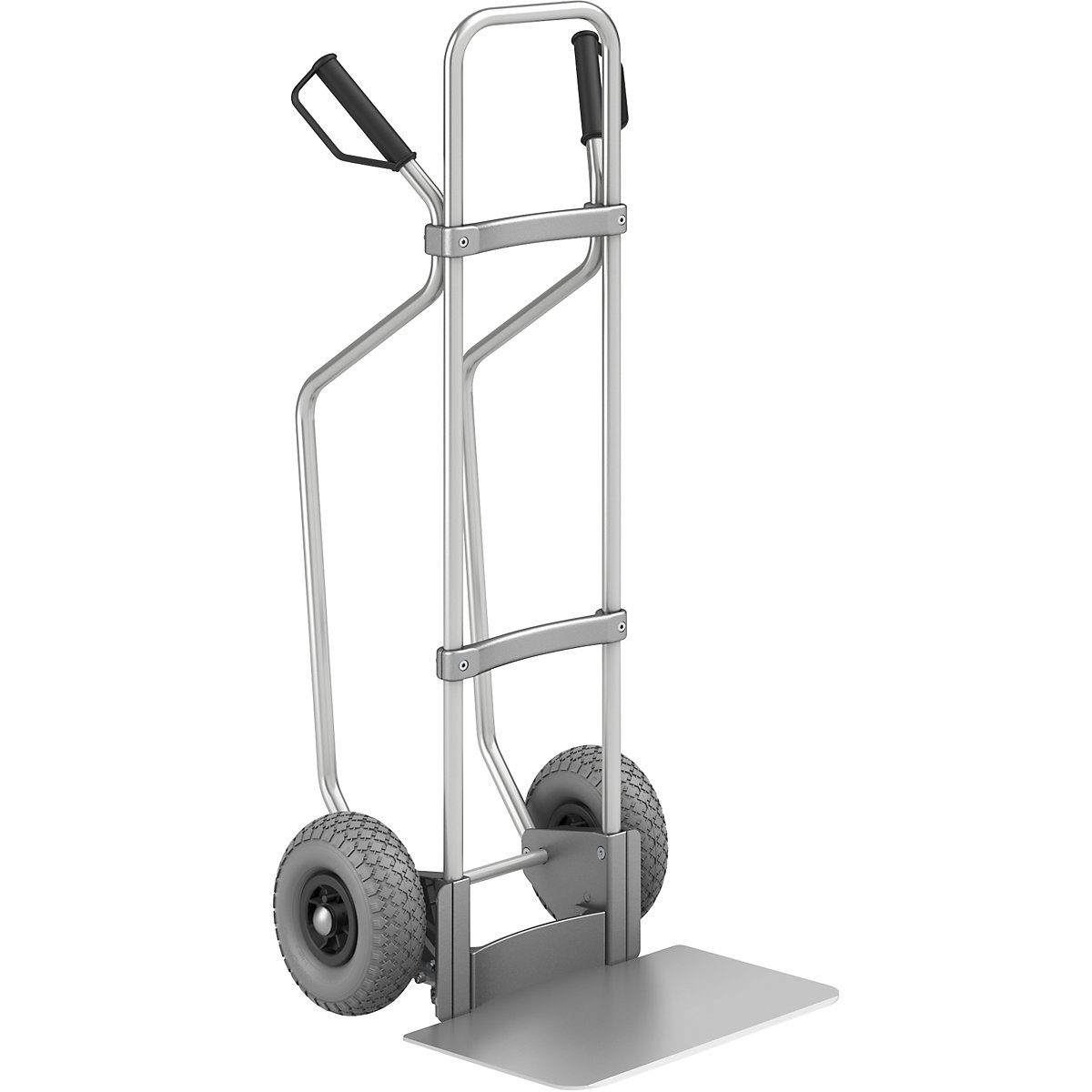 Diable en aluminium avec semelles &ndash; eurokraft pro