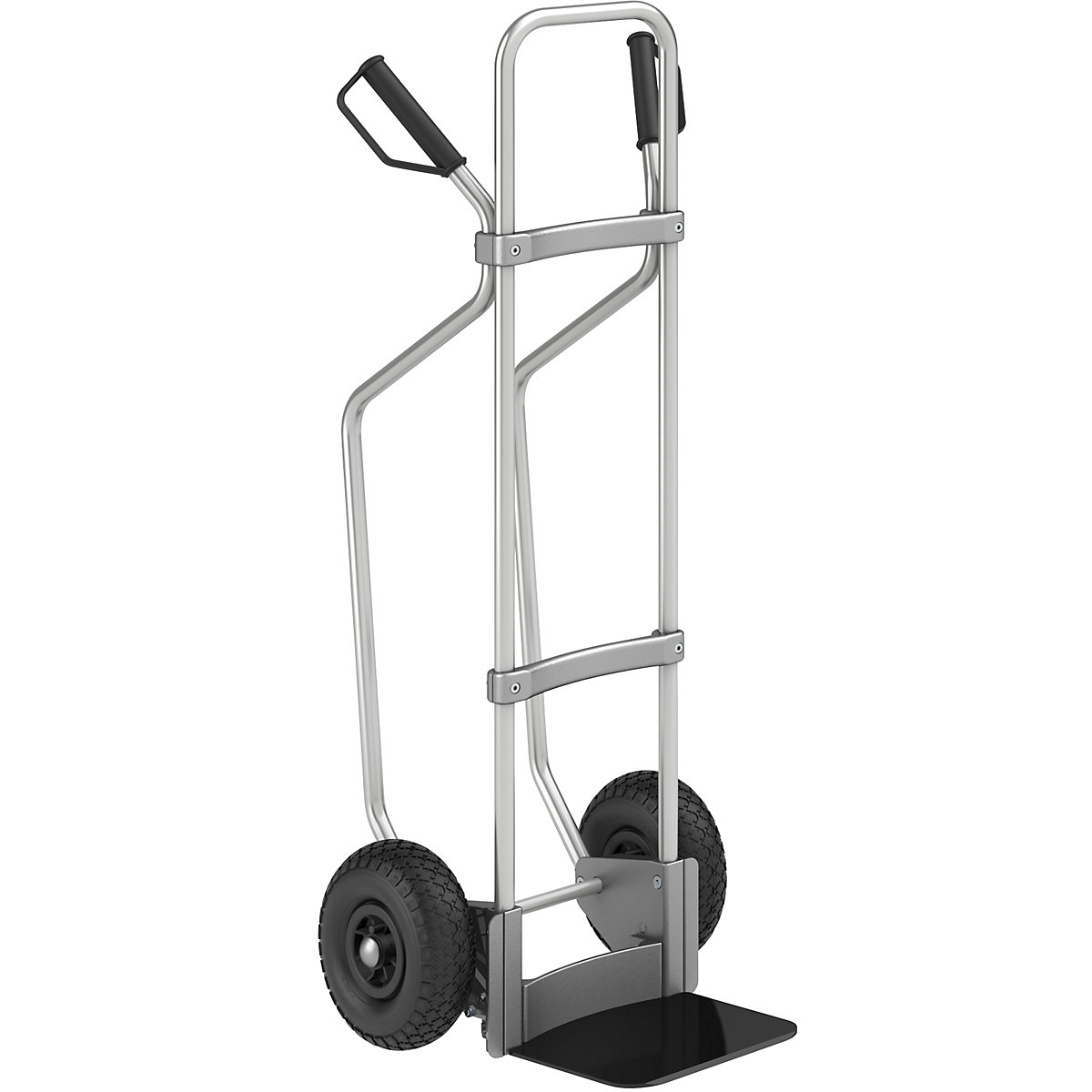 Diable en aluminium avec semelles &ndash; eurokraft pro