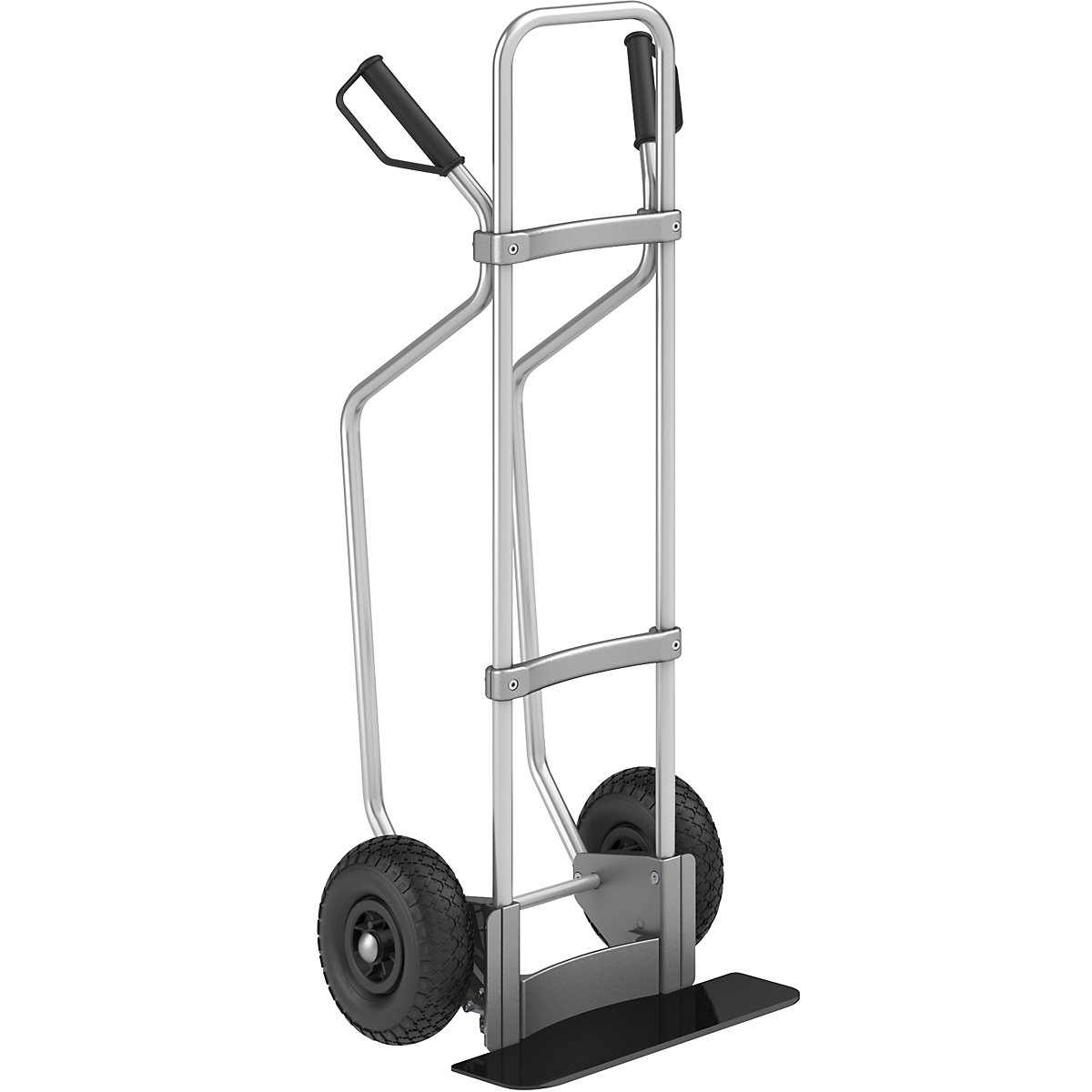 Diable en aluminium avec semelles &ndash; eurokraft pro
