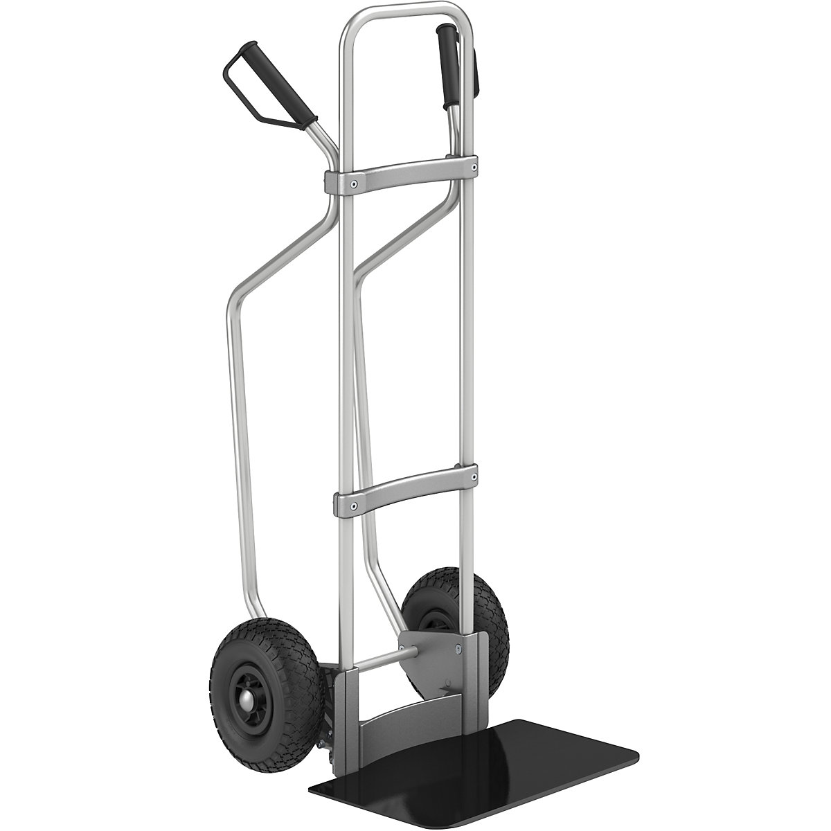 Diable en aluminium avec semelles &ndash; eurokraft pro