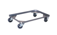 Plateau roulant en aluminium, hauteur de chargement 150 mm