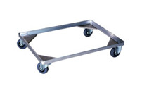 Plateau roulant en aluminium, hauteur de chargement 150 mm
