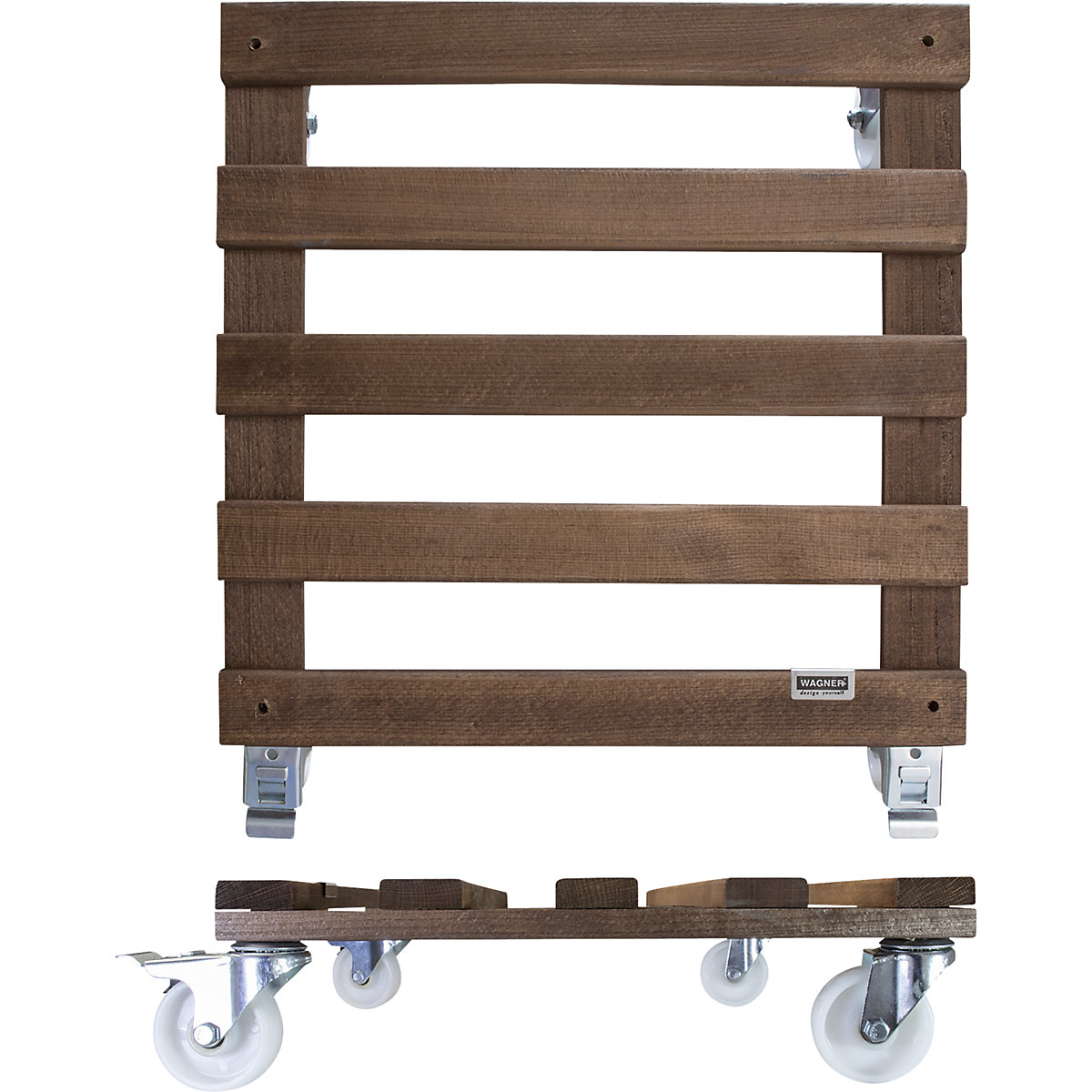 Plateau roulant pour plantes en bois PALETTI – Wagner (Illustration du produit 3)-2