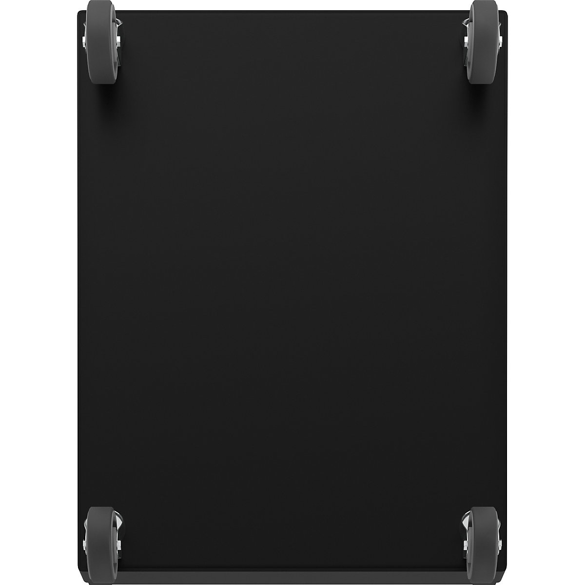 Rouleur simple, noir – eurokraft basic (Illustration du produit 15)
