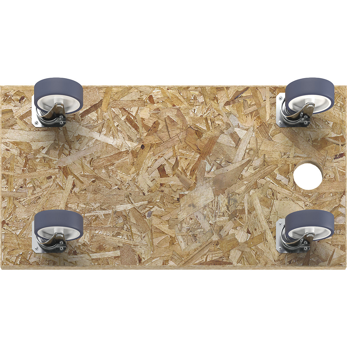 Lot de 2 plateaux roulants en OSB – Wagner (Illustration du produit 3)-2
