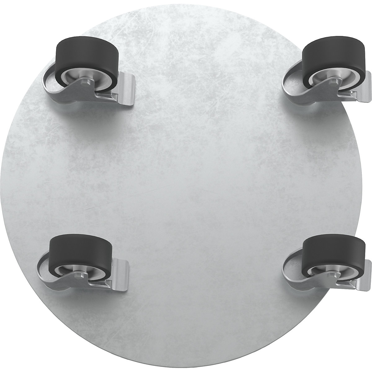Plateau roulant en aluminium pour plantes – Wagner (Illustration du produit 3)-2