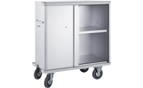 Armoire roulante en aluminium
