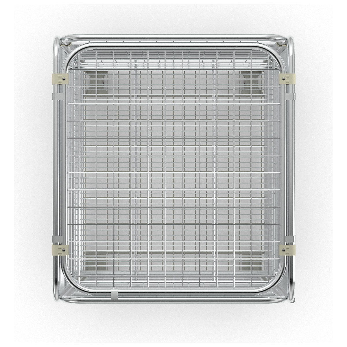 Conteneur antivol en acier avec socle roulant en acier (Illustration du produit 4)-3