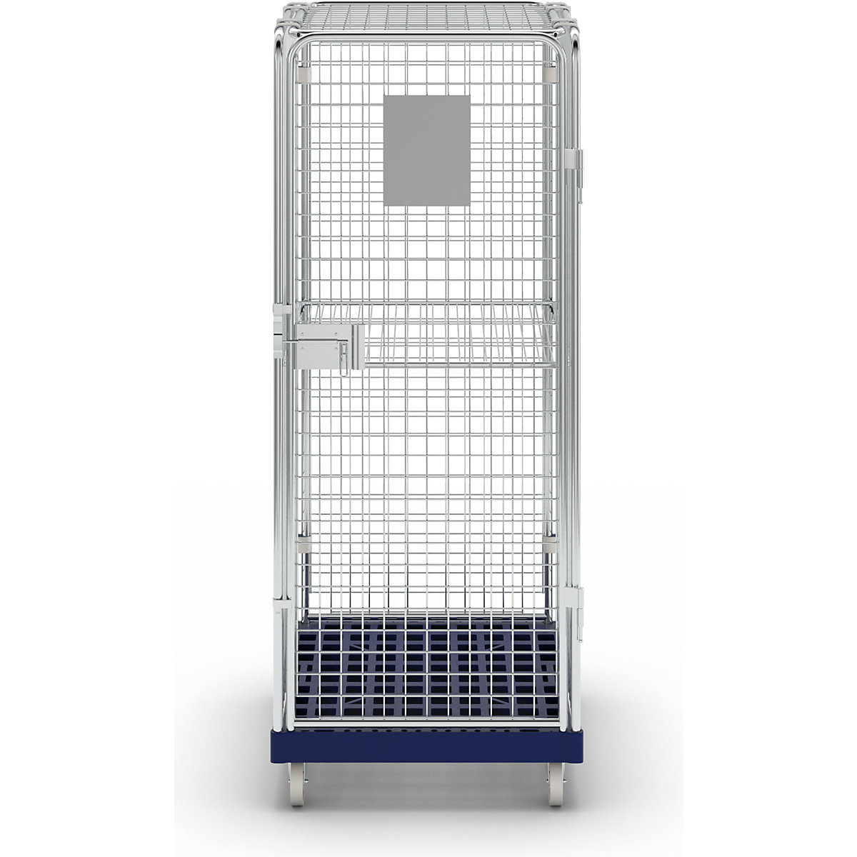 Conteneur antivol en acier avec socle roulant en plastique (Illustration du produit 8)-7