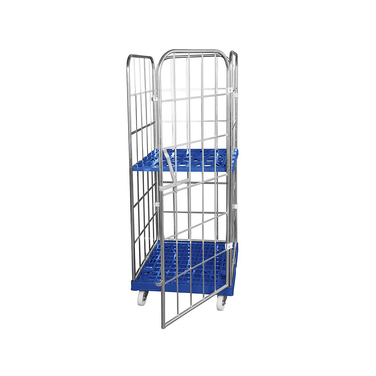 Roll-conteneur avec socle roulant en plastique (Illustration du produit 7)-6