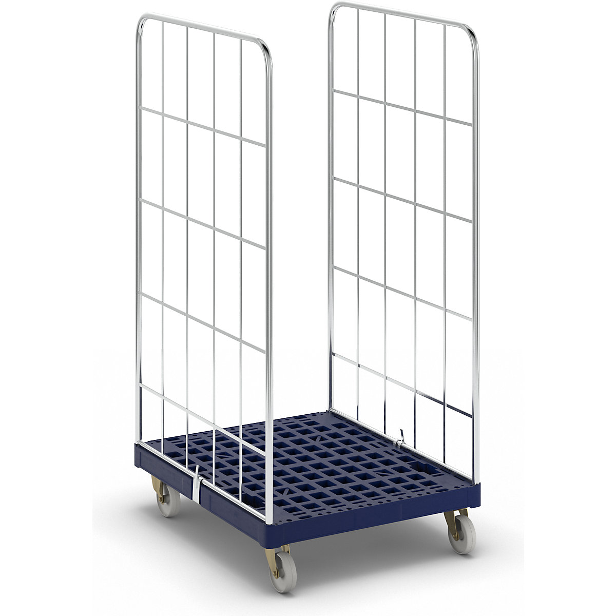 Roll-conteneur avec socle roulant en plastique (Illustration du produit 5)-4