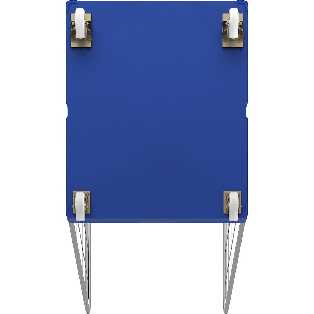 Roll-conteneur avec socle roulant en plastique (Illustration du produit 5)-4