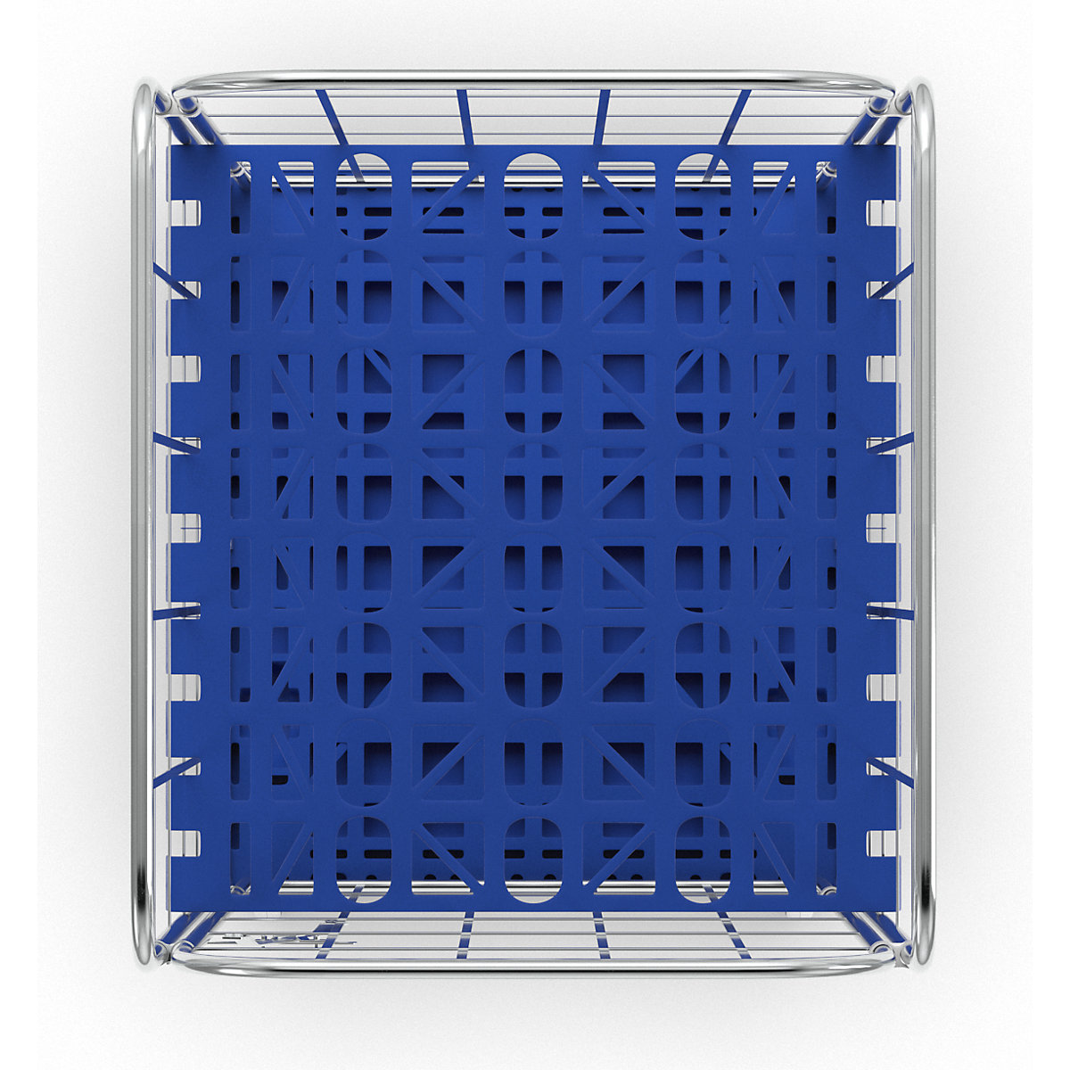 Roll-conteneur avec socle roulant en plastique (Illustration du produit 5)-4