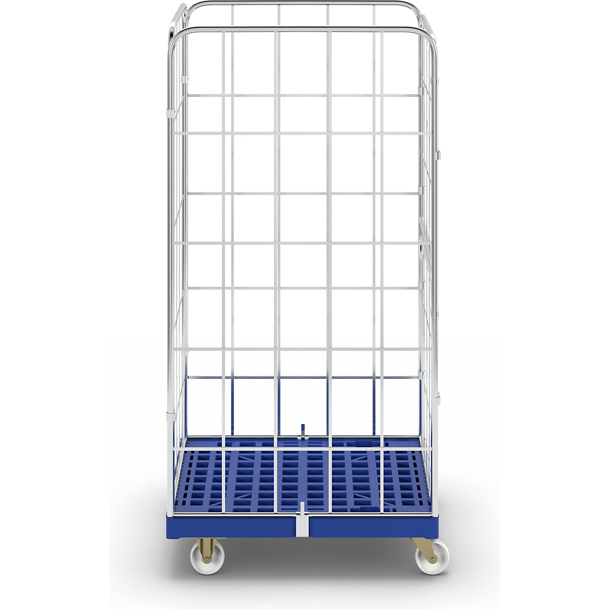 Roll-conteneur avec socle roulant en plastique (Illustration du produit 3)-2