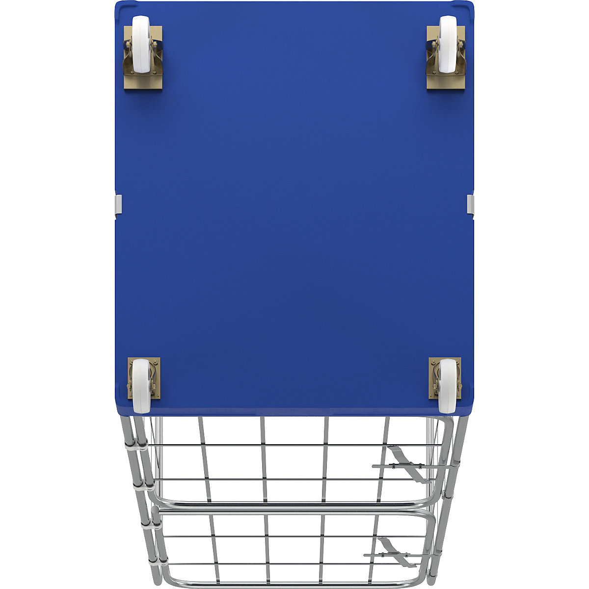 Roll-conteneur avec socle roulant en plastique (Illustration du produit 5)-4