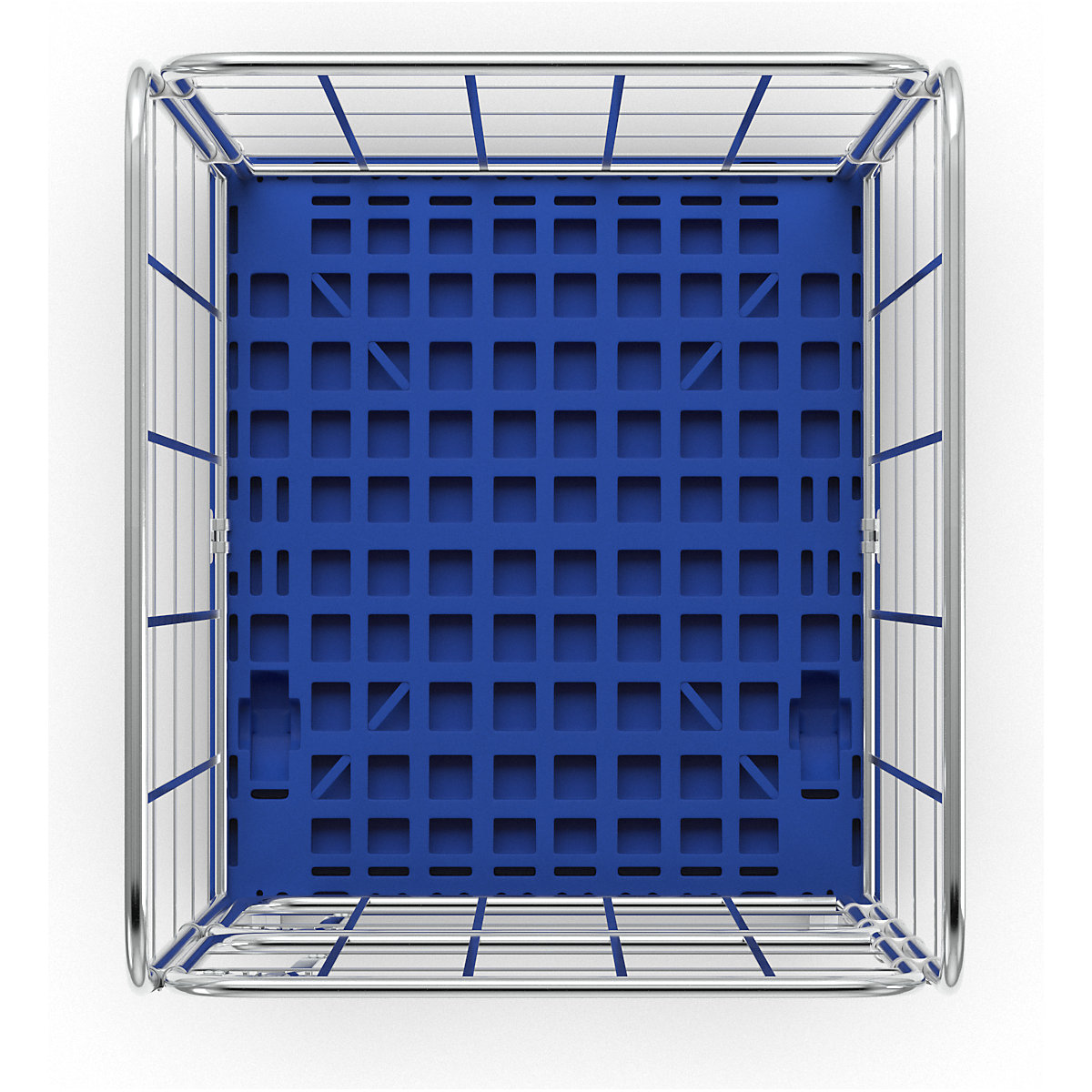 Roll-conteneur avec socle roulant en plastique (Illustration du produit 6)-5